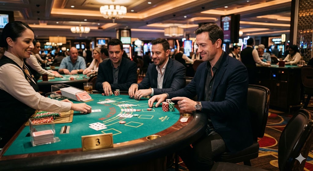 posisi duduk blackjack